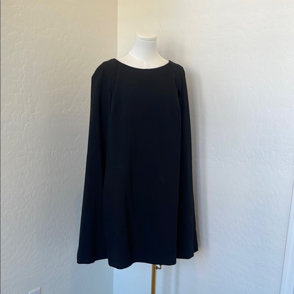 Trina Turk Elegant Black Women's Cape style Dress
